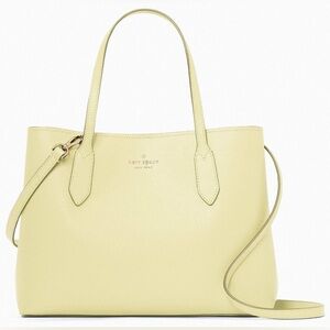 KATE SPADE HARPER YELLOW SATCHEL BAG
